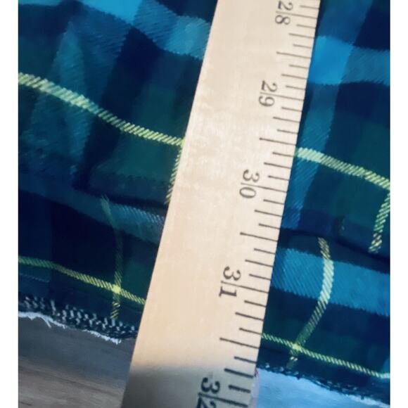 Vineyard Vines Flannel Shirt Mens XXL Blue Plaid Button Up Long Sleeves Tartan - Picture 6 of 9